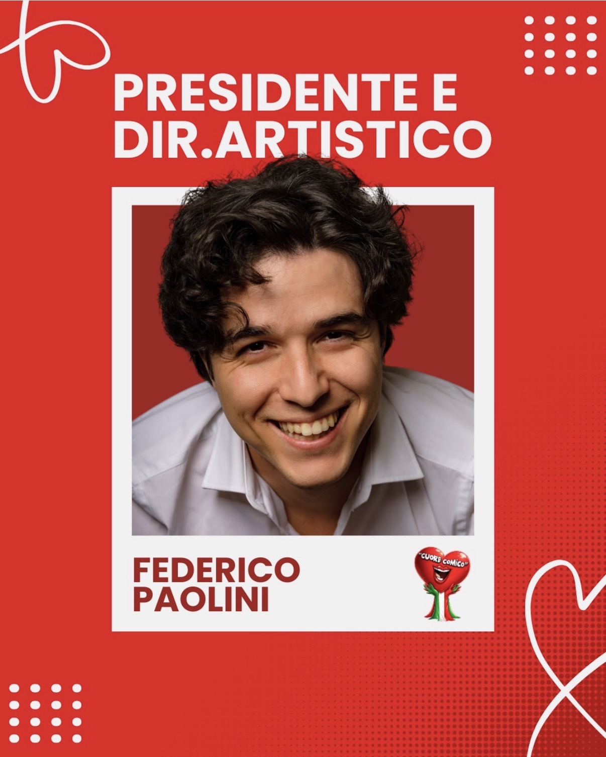 Federico Paolini — Presidente e Direttore Artistico